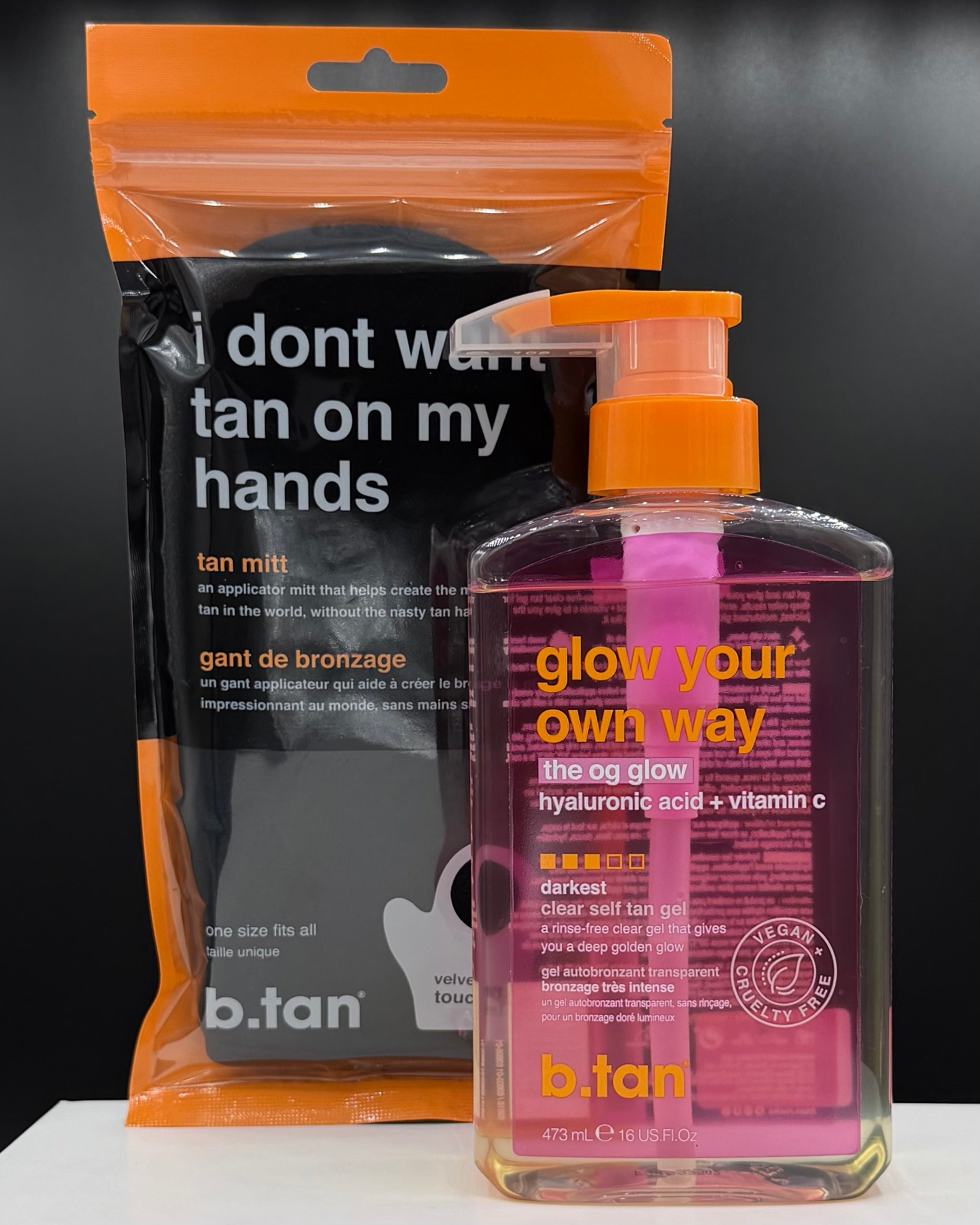glow your own eay clean self tan gel darkest - by b.tan (Kit Autobronceante + Aplicador)